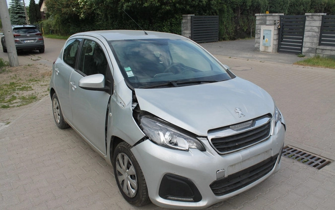 Peugeot 108 cena 15900 przebieg: 120413, rok produkcji 2015 z Przecław małe 56